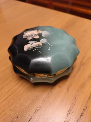 Joyero Alabastro Verde