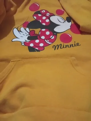 Sudadera Minnie Mouse Amarilla