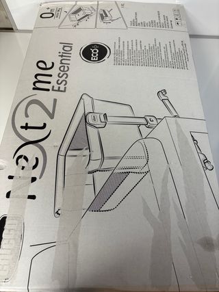 Cuna Colecho Chicco Next2Me Essential Gris
