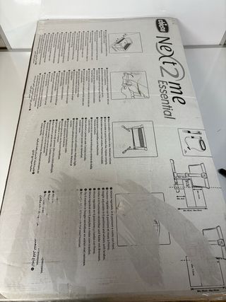 Cuna Colecho Chicco Next2Me Essential Gris