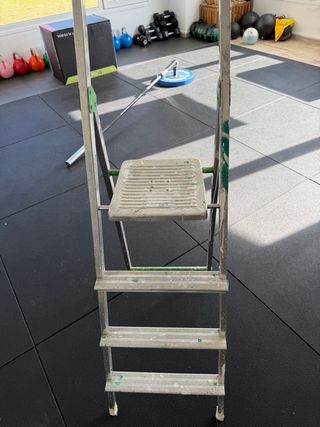 Escalera aluminio plegable