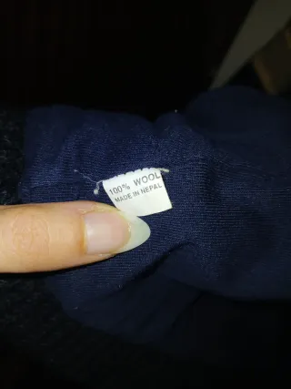 Chaqueta 100% LANA Virgen - Made in Nepal