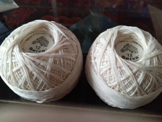 Hilo Crochet Selva 12 100g. Color crudo