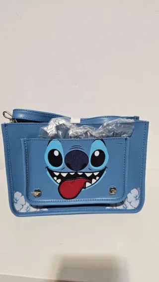 Bolso Mochila Stitch Disney Lengua