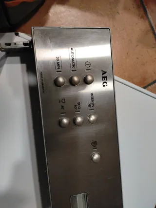 Panel Control Lavavajillas AEG 60870