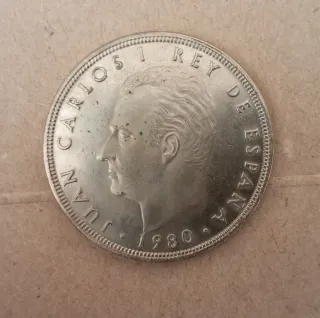 Moneda 100 Pesetas España 82 Plata