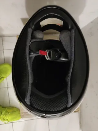 Casco Moto SHOEI Negro Flores Rosas