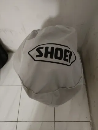 Casco Moto SHOEI Negro Flores Rosas