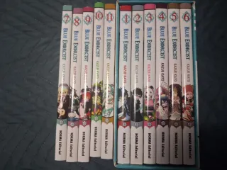 Blue exorcist 1-11 Manga