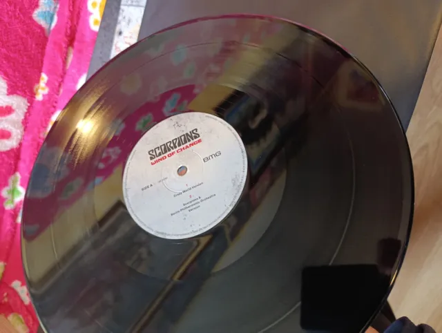 Scorpions Wind of Change Vinilo,box