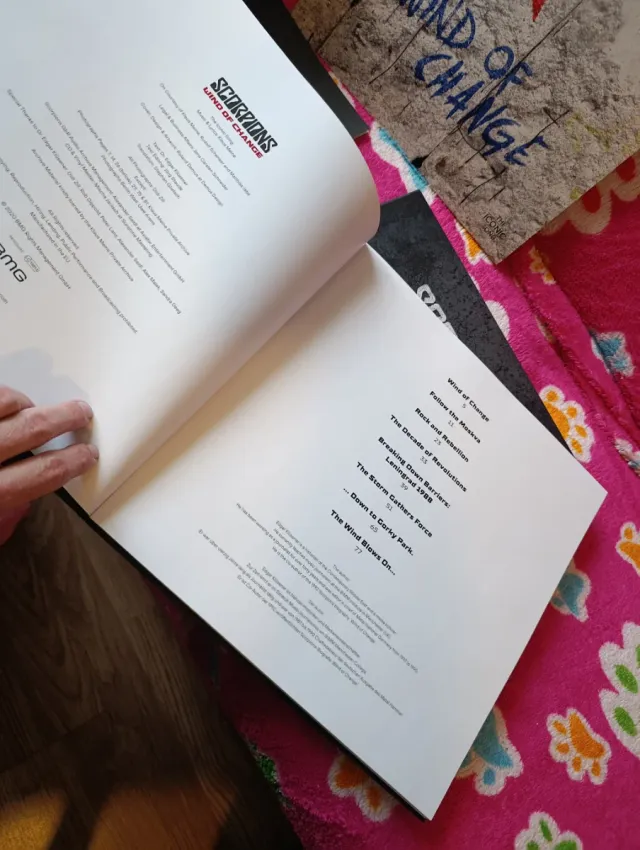 Scorpions Wind of Change Vinilo,box