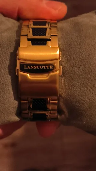 Reloj Lanscotte Dorado-Negro
