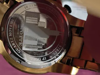 Reloj Lanscotte Dorado-Negro