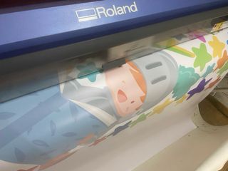 Roland VS540 Impresión y Corte Ecosolvente