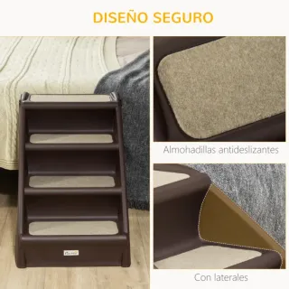 Escalera para perro plegable