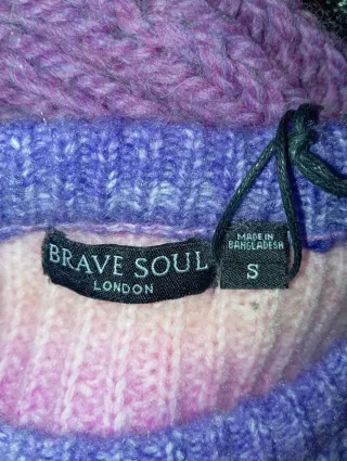 Jersey Brave Soul degradado rosa y morado