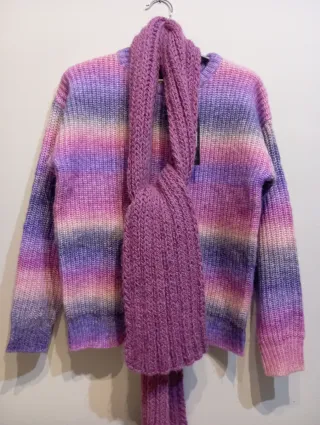 Jersey Brave Soul degradado rosa y morado