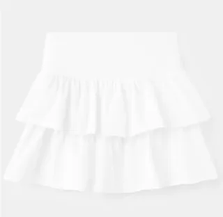 Falda pantalón Mango Teen blanca