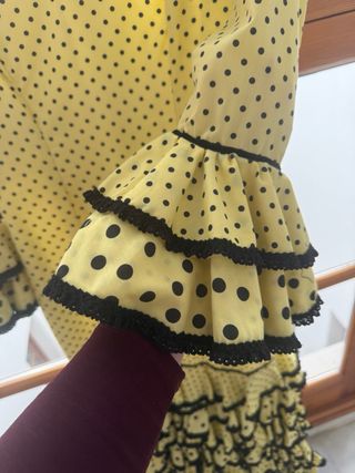 Traje Flamenca Gitana hecho a mano.