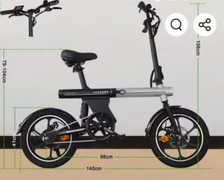 Bicicleta Eléctrica Plegable