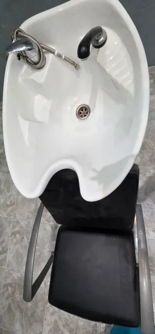 Lavacabezas profesional blanco