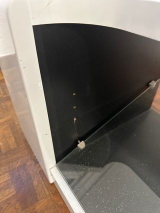 Mesa TV moderna blanca