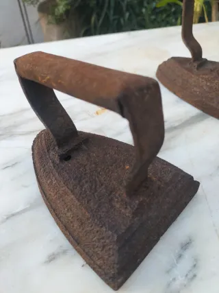 Lote 4 Planchas Hierro Antiguas