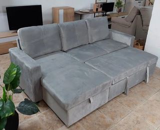 OFERTON DE SOFA CAMA CHAISE LONGUE CON ARCON