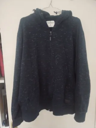 Sudadera Springfield Azul con Cremallera Talla XL