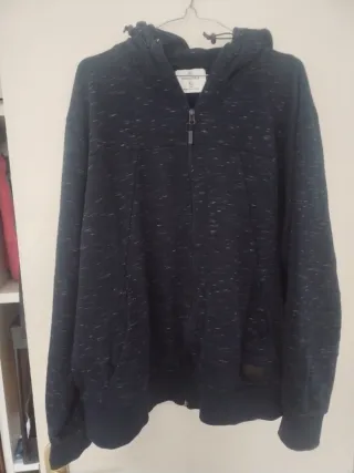 Sudadera Springfield Azul con Cremallera Talla XL