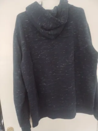 Sudadera Springfield Azul con Cremallera Talla XL