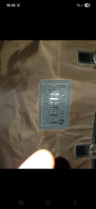 Borsa Gianfranco Ferrè Jeans Marrone