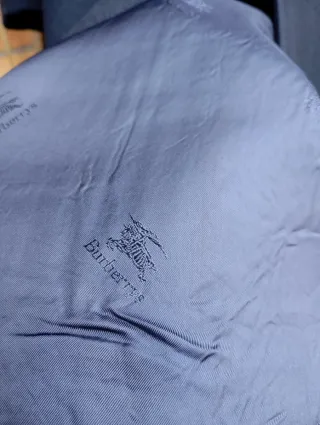 Abrigo Lana y Cashmere Burberrys Negro