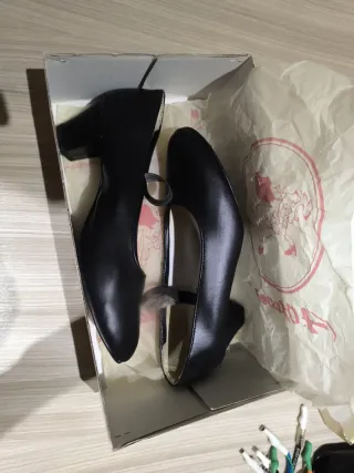 Zapatos Flamenco Niña A. Ozuna Negros