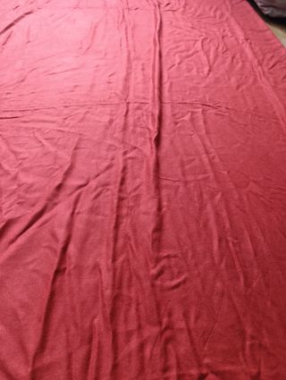 Fular rojo-anaranjado