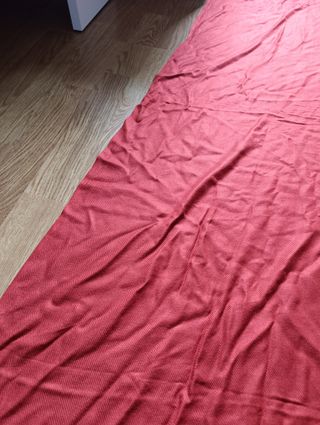 Fular rojo-anaranjado