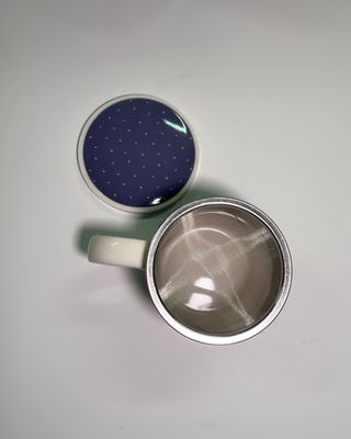 Taza d'casa para tisana con filtro Rainbow 350ml