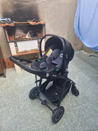 Cochecito 3 en 1 Negro