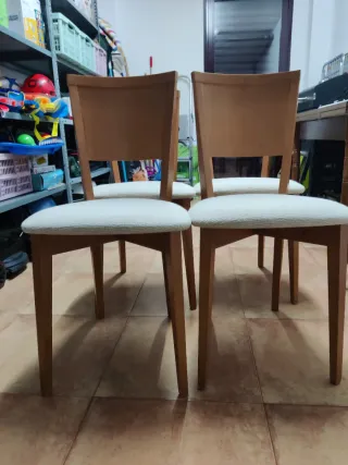Juego de 4 sillas de comedor