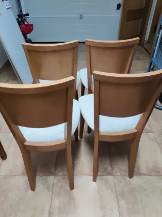 Juego de 4 sillas de comedor