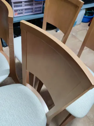 Juego de 4 sillas de comedor