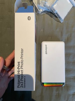 Polaroid Hi-Print 2x3 Impresora Fotos + 4 cartucho