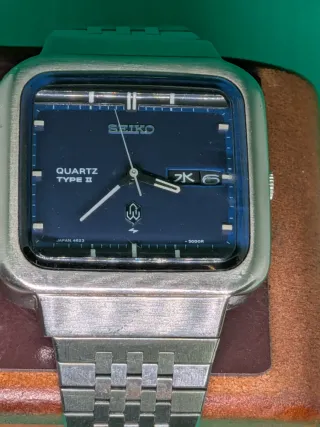 Seiko TV Dial Vintage Reloj