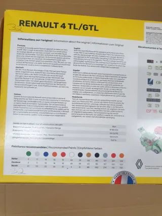 Maqueta Heller Renault 4 TL/GTL