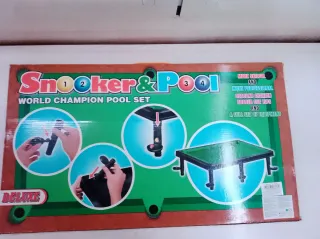 Juego de billar portátil