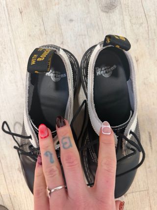 Dr. Martens Bicolor Negro y Blanco