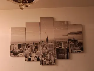 Composición de cuadros New York
