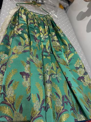 Traje de Fallera Verde niña / adulta turquesa