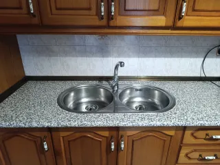 Cocina completa madera