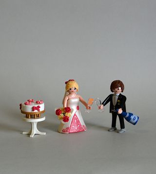 Playmobil Pareja Novios con Tarta